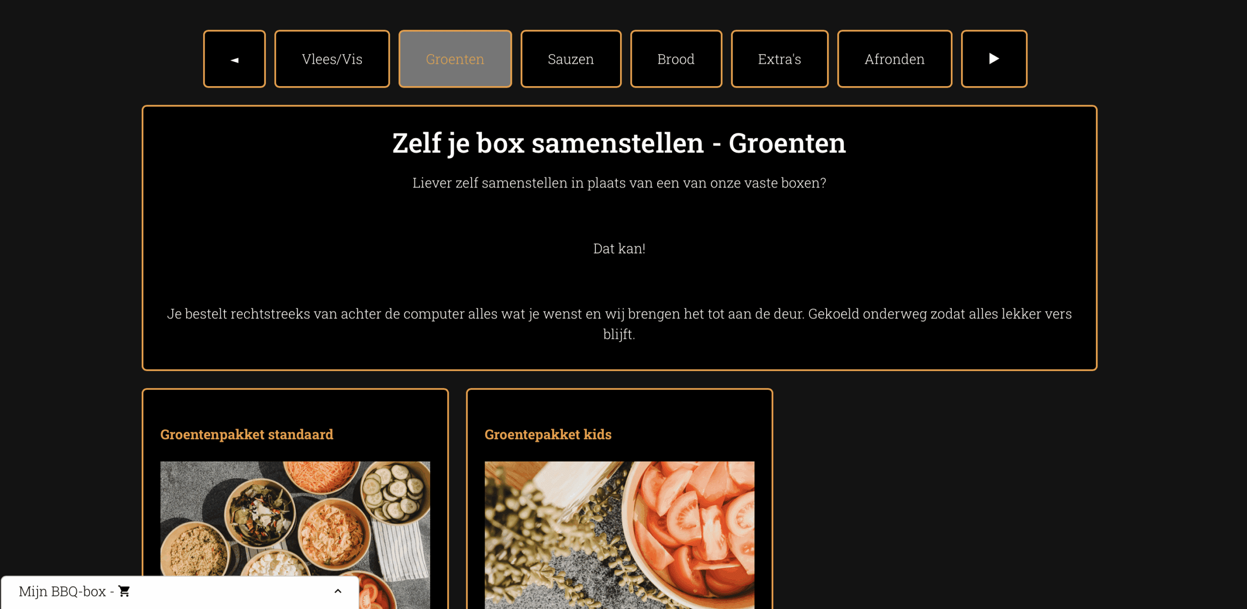 Catermonkey: Link your website