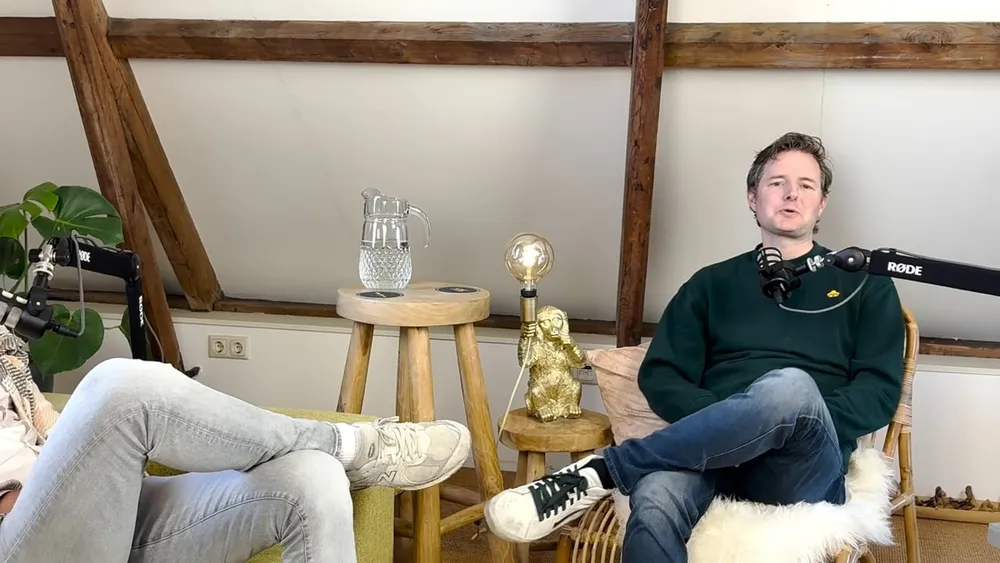 Enregistrement de l'épisode de podcast avec Smaakmaatjes