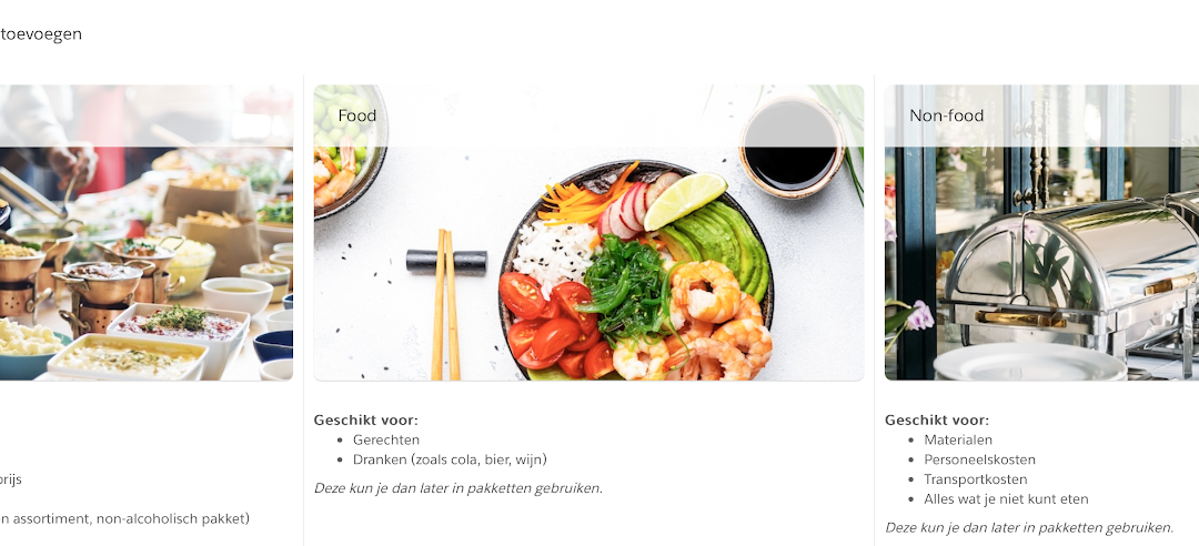 Nieuw product toevoegen in het Assortiment
