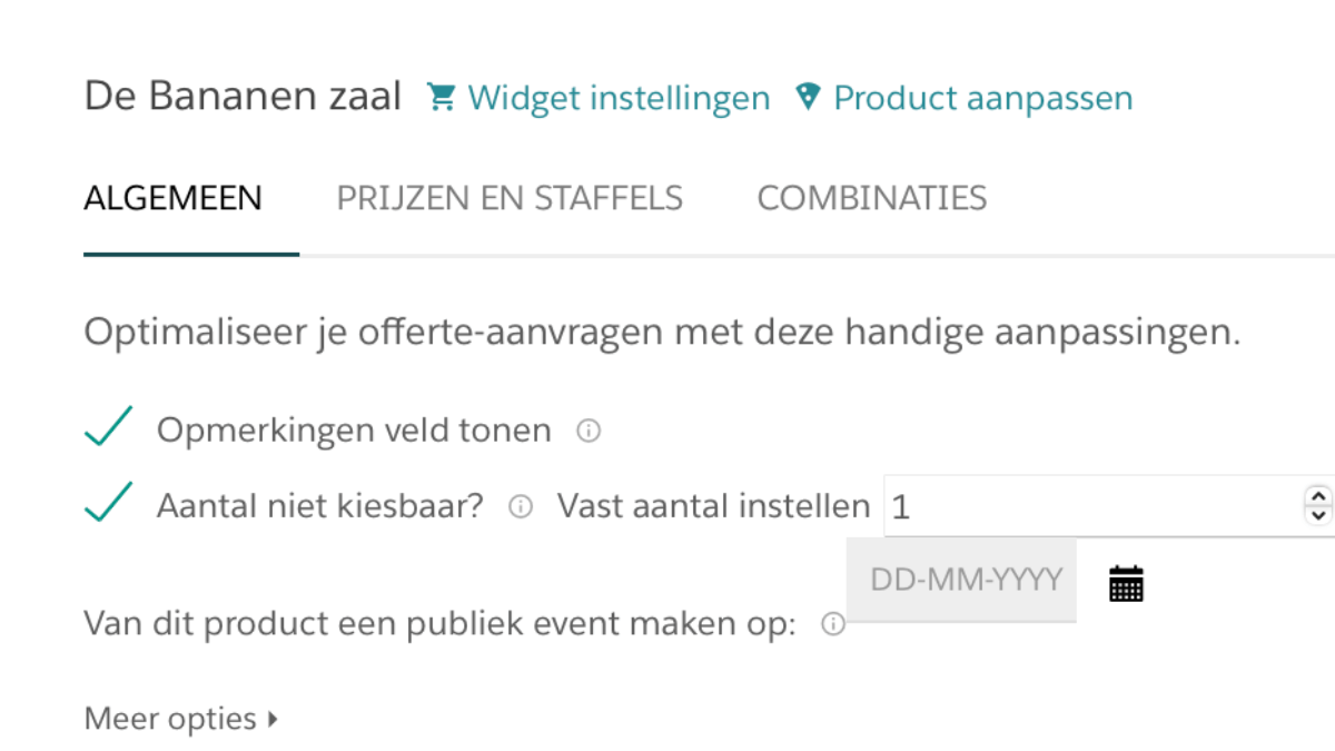 Bedrijf vs Festival