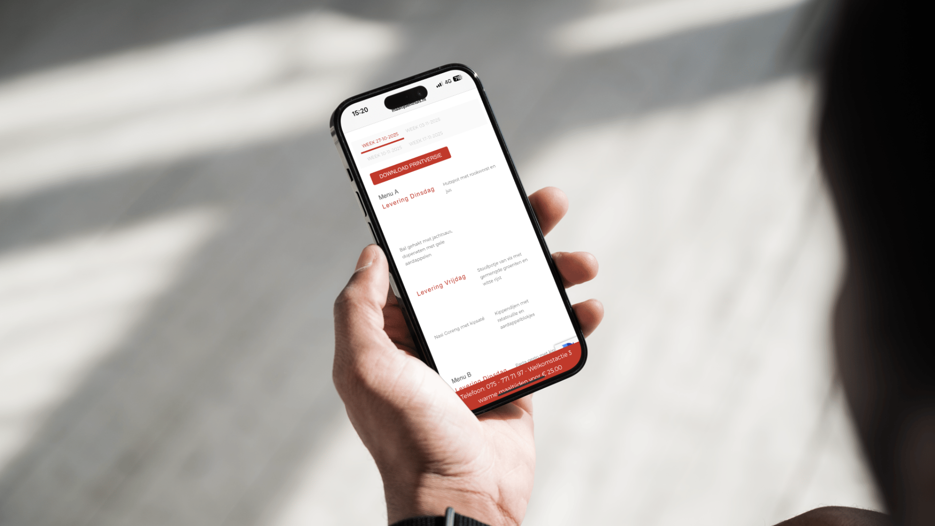 Institutionele catering