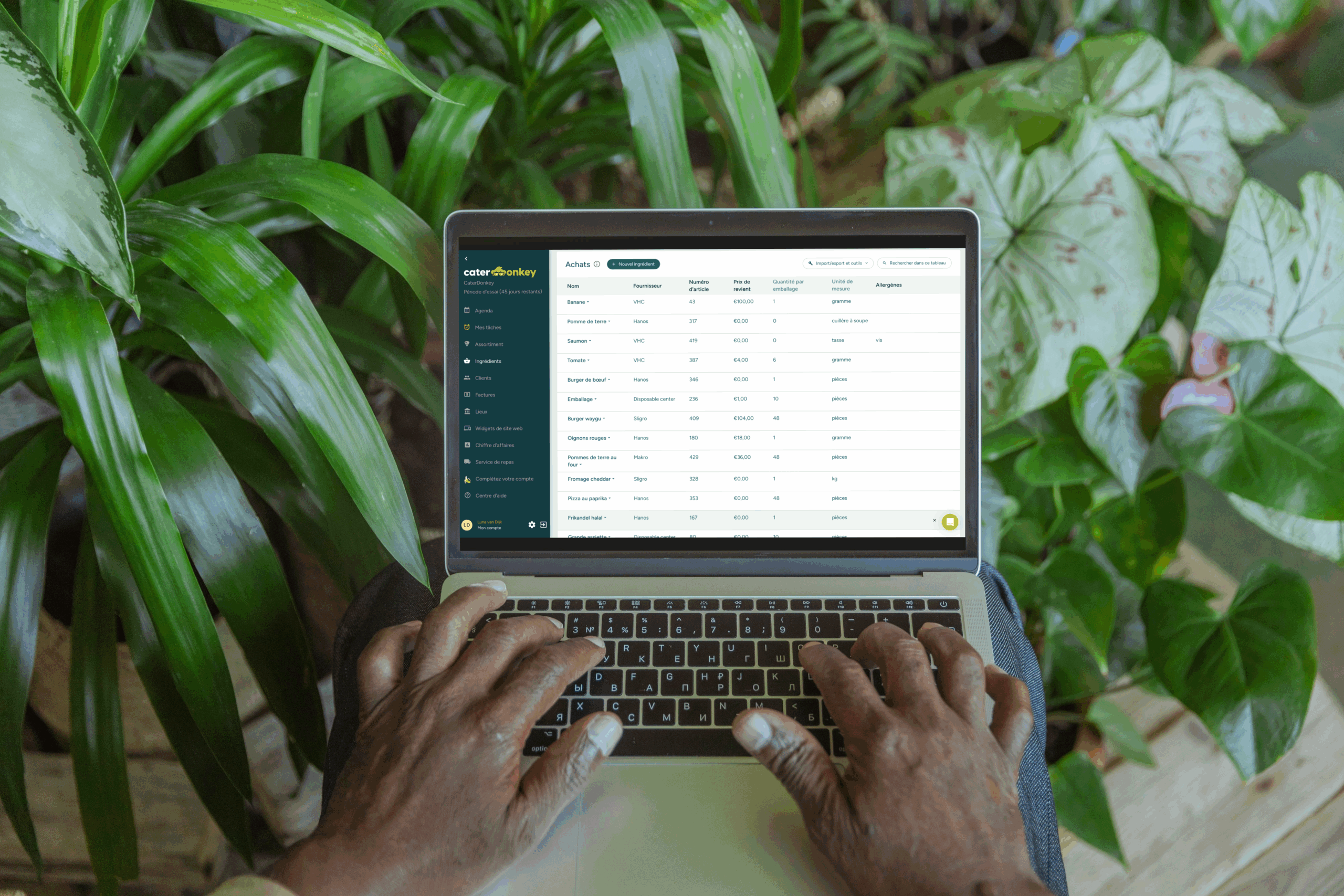 Listes de préparation