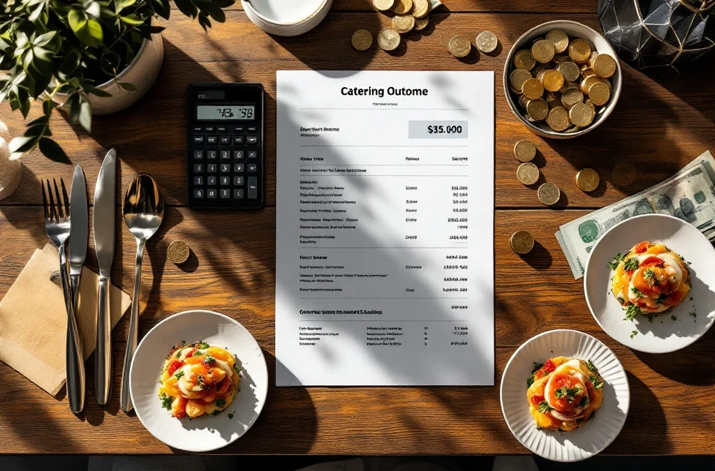 Welke kosten moet je meenemen in een catering offerte?