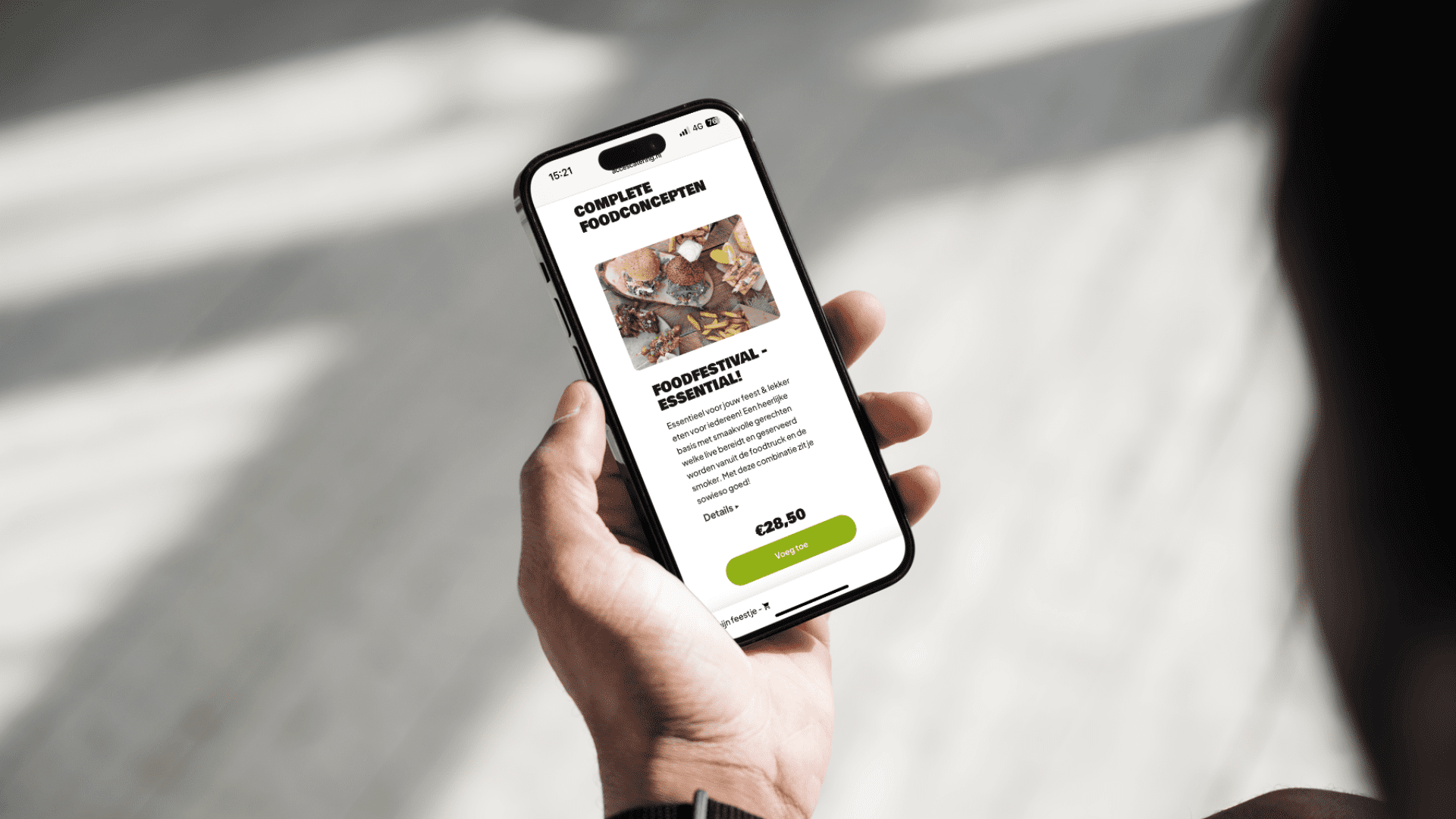 Mobiele frituren software