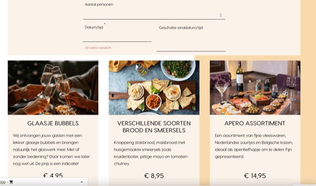 Catermonkey web widget