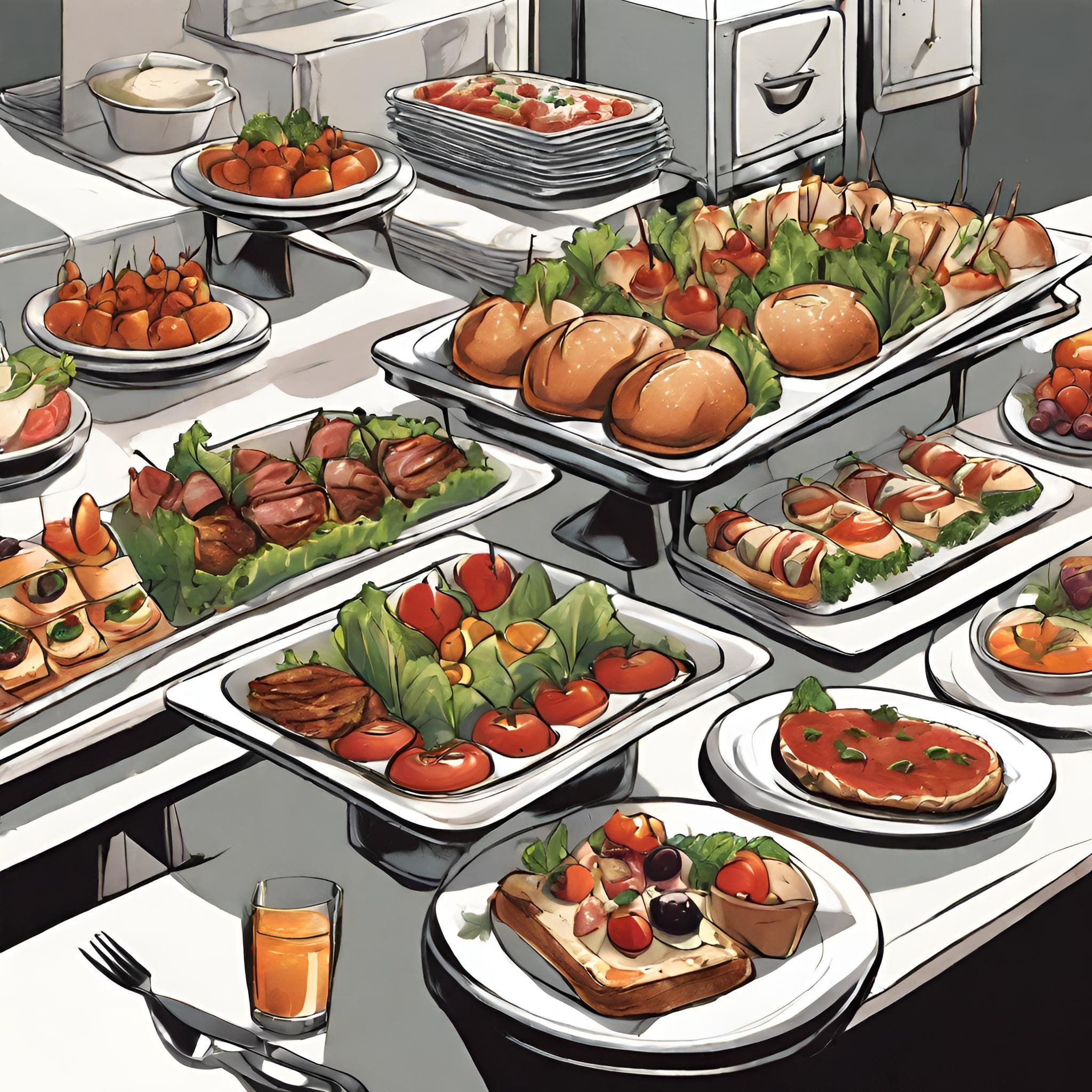 catering (los, zonder achtergrond)