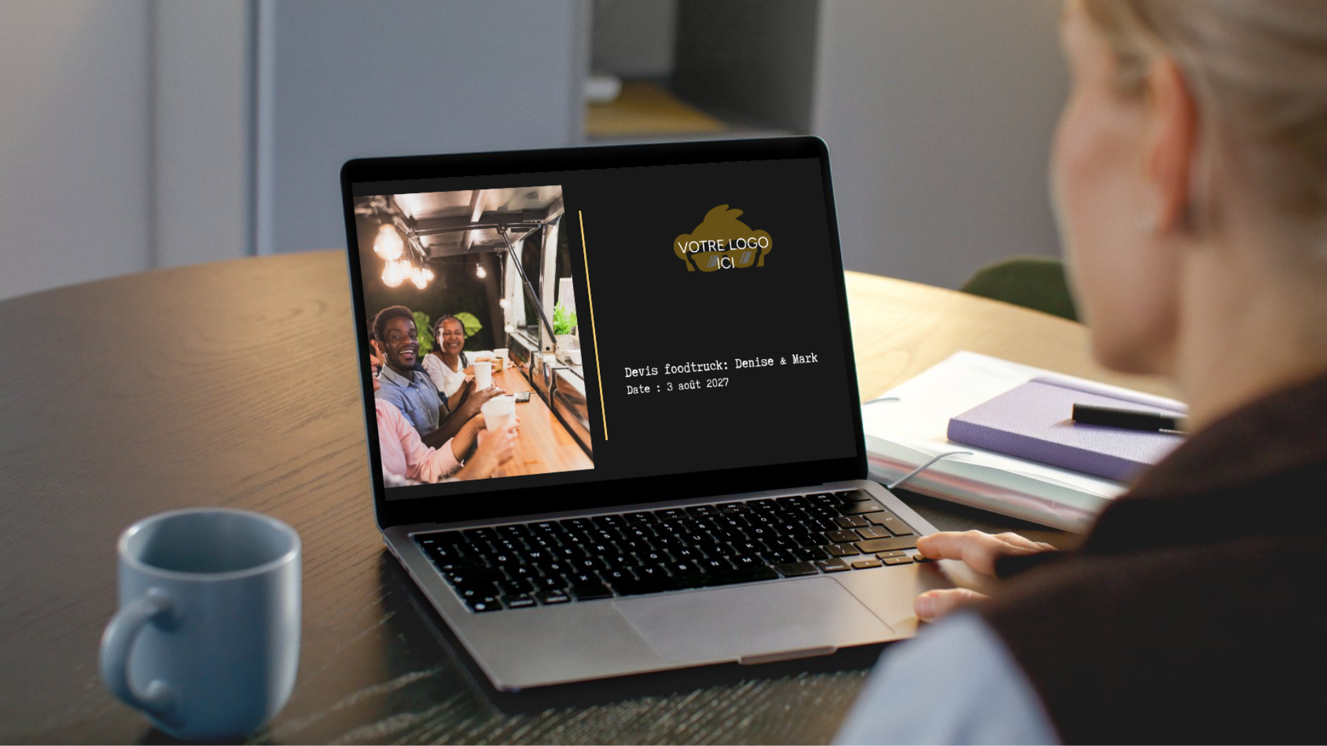 1. Créez un superbe devis en ligne Foodtruck